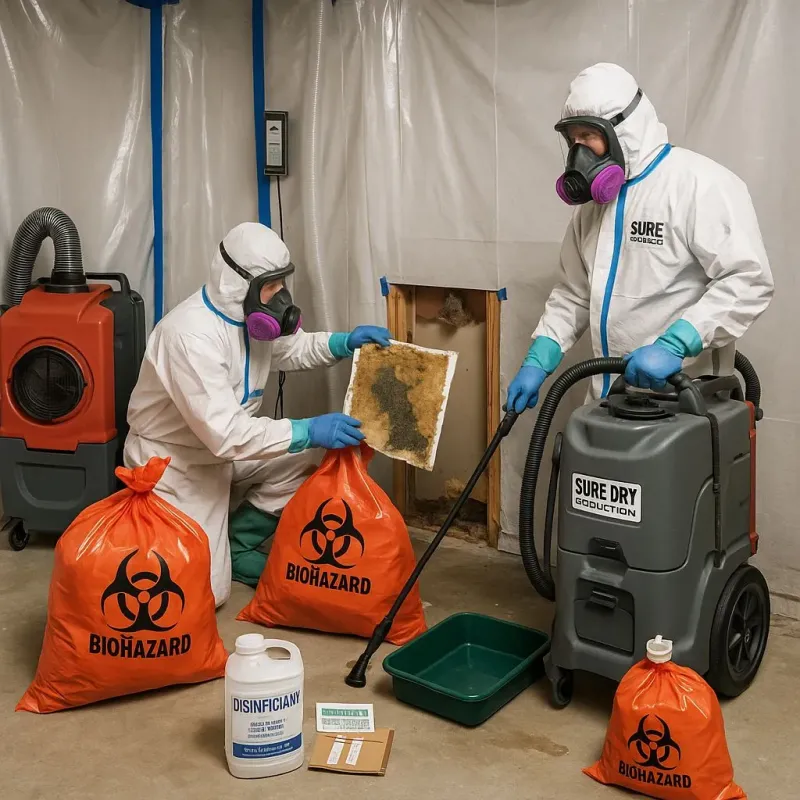 Contaminated Water Handling Protocols process in Coaling, AL